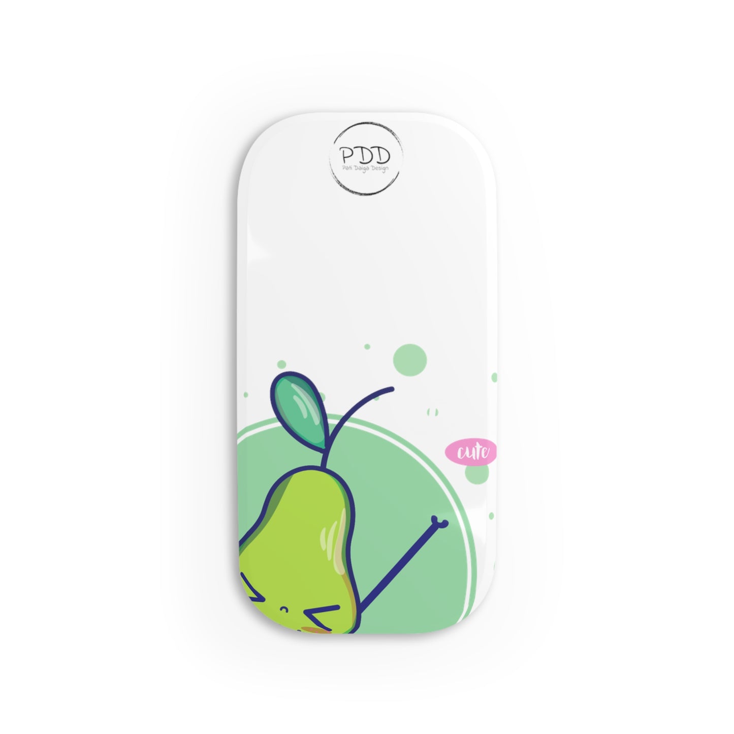 Phone accessory's   Phone Click-On Grip accessory PEAR