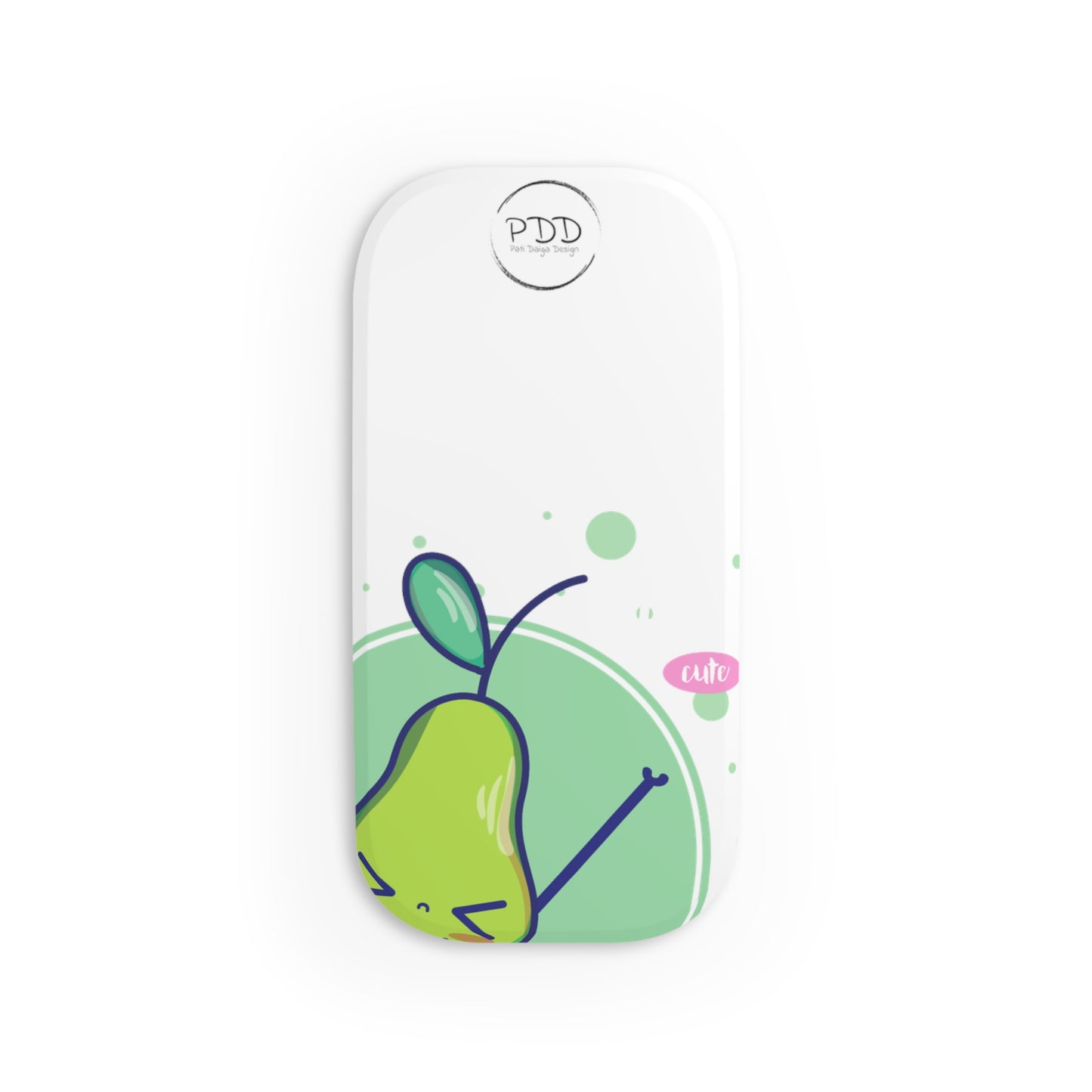 Phone accessory's   Phone Click-On Grip accessory PEAR